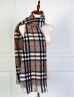 Soft Color Plaid Blanket Scarf 